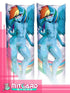 FANART MY LITTLE PONY Anthro Rainbow Dash Body pillow case dakimakura - 50cmx150cm / Soft Satin / 2 Sides Printed - 1
